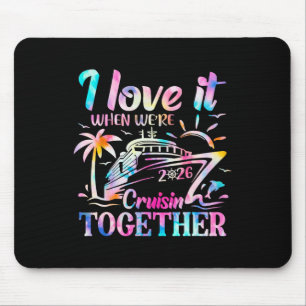 Alfombrilla De Ratón Crucero Familiar 2026 Me Encanta Cuando Estamos Na