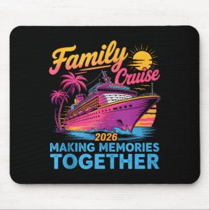 Alfombrilla De Ratón Crucero familiar 2026 vacaciones de crucero famili