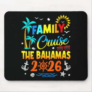 Alfombrilla De Ratón Crucero Familiar Bahamas 2026 Verano Vacaciones Co