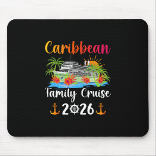 Alfombrilla De Ratón Crucero Familiar por el Caribe 2026 Cruceros Famil