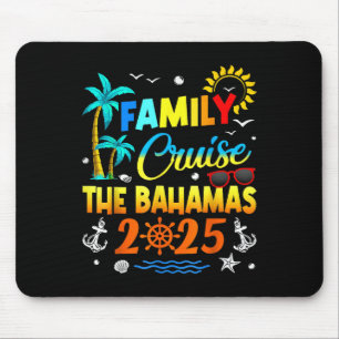 Alfombrilla De Ratón Crucero Familiar por Las Bahamas 2025 Verano Vacac