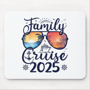 Alfombrilla De Ratón Crucero Familiar Vacaciones de Verano 2025 Combina