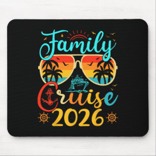 Alfombrilla De Ratón Crucero Familiar Vacaciones de Verano 2026 Familia