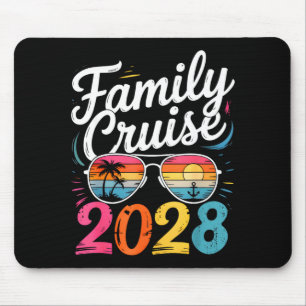 Alfombrilla De Ratón Crucero familiar vacaciones de verano 2028 familia