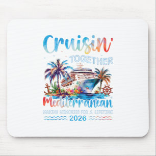 Alfombrilla De Ratón Crucero Mediterráneo 2026 Vacaciones Familiares Cr