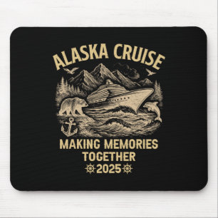 Alfombrilla De Ratón Crucero por Alaska 2025 Cruisin Together Vacacione