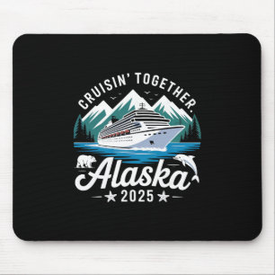 Alfombrilla De Ratón Crucero por Alaska 2025 Cruisin Together Vacacione