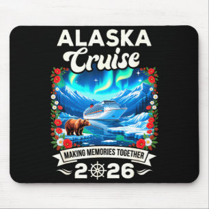 Alfombrilla De Ratón Crucero por Alaska 2026 para familia y amigos
