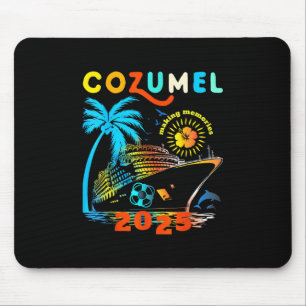 Alfombrilla De Ratón Crucero por Cozumel 2025 Navegando por México Cozu
