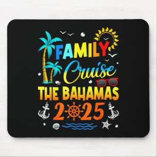 Alfombrilla De Ratón Crucero por las Bahamas 2025 Vacaciones familiares