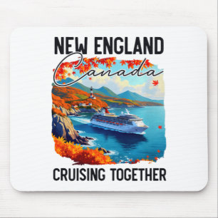 Alfombrilla De Ratón Crucero por Nueva Inglaterra Canadá, Navegando jun