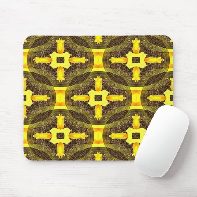 Alfombrilla De Ratón Cruces de Daffodil...... (Con ratón)