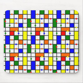 Alfombrilla De Ratón Crucigrama colorido