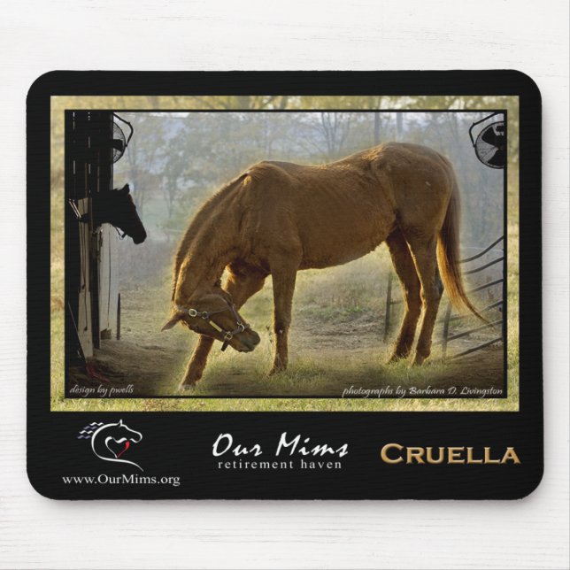 Alfombrilla De Ratón Cruella Mousepad (Frente)