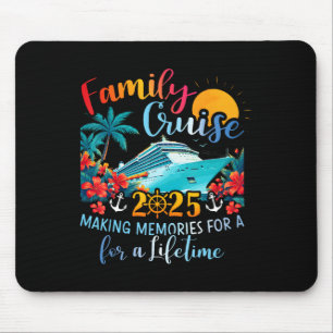 Alfombrilla De Ratón Cruise Familiar 2025 Haciendo Recuerdos De Por Vid
