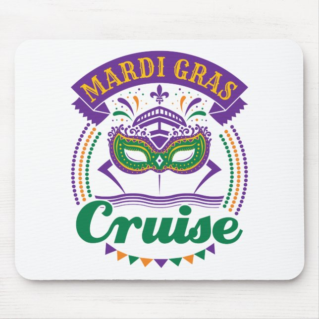 Alfombrilla De Ratón Cruise Mardi Gras (Frente)