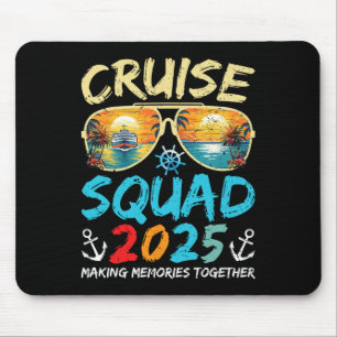 Alfombrilla De Ratón Cruise Squad 2025 Family Group Matching Cruising V