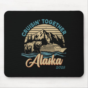 Alfombrilla De Ratón Cruisin Together Alaska 2025 Familia Amiga Alaska 