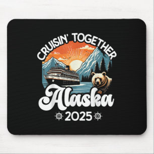 Alfombrilla De Ratón Cruisin Together Alaska 2025 Familia Amiga Alaska 