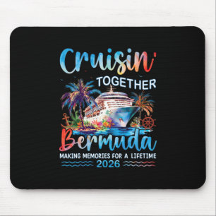 Alfombrilla De Ratón Cruisin 'Together Bermudas 2026 Vacaciones Familia