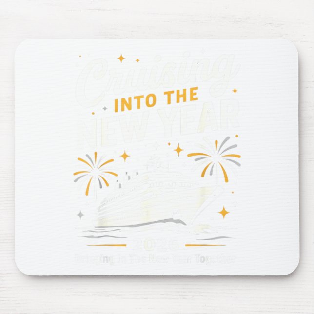 Alfombrilla De Ratón Cruising Into 2026 New Years Eve Matching Family C (Frente)