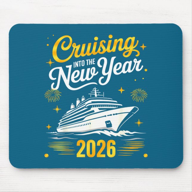 Alfombrilla De Ratón Cruising Into 2026 New Years Eve Matching Family C (Frente)