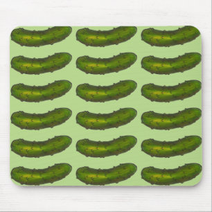 Alfombrilla De Ratón Crunchy Green Kosher Dill Sweet Pickle Foodie