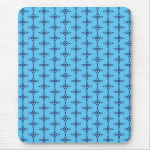Alfombrilla De Ratón Cruz Cristiana con Adorno Azul