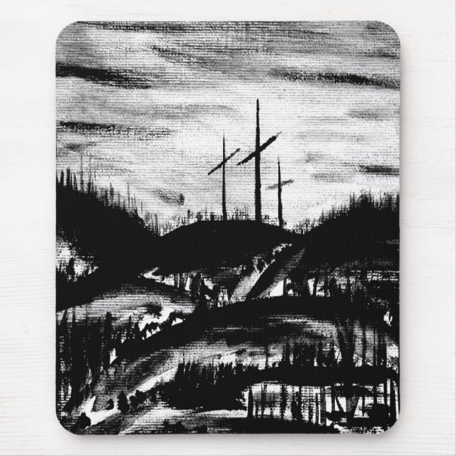 Alfombrilla De Ratón Cruz de anidamiento (Frente)