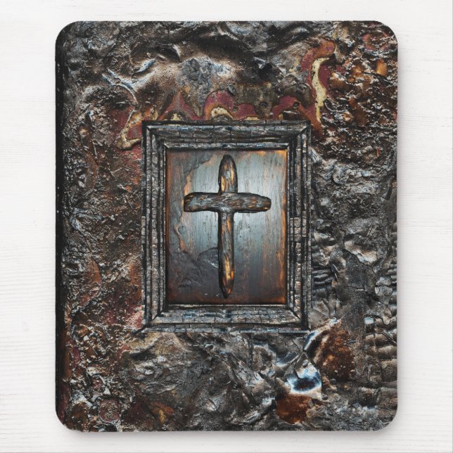 Alfombrilla De Ratón Cruz de Guerra (Frente)