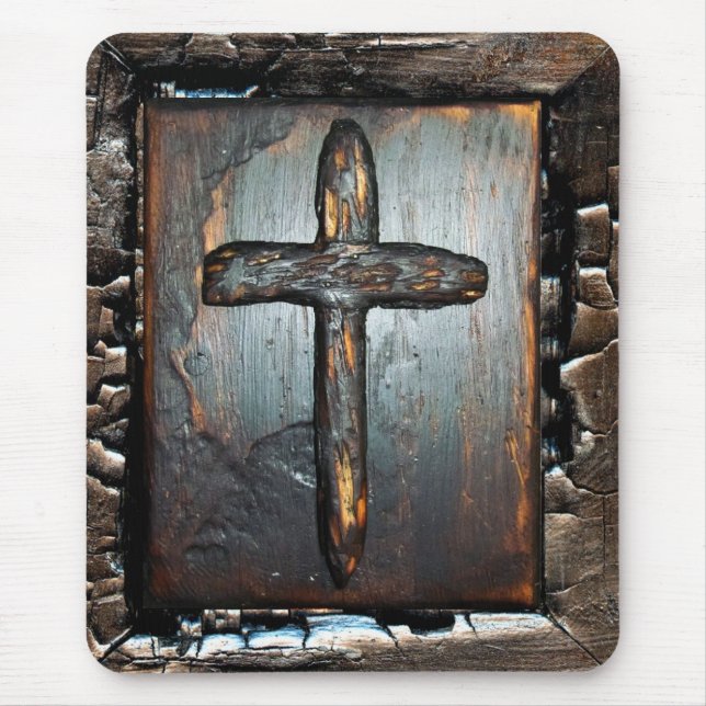 Alfombrilla De Ratón Cruz de Guerra (Frente)