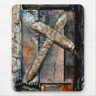 Alfombrilla De Ratón Cruz de la fuerza