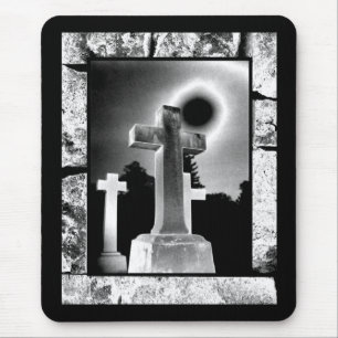 Alfombrilla De Ratón Cruz de la luna