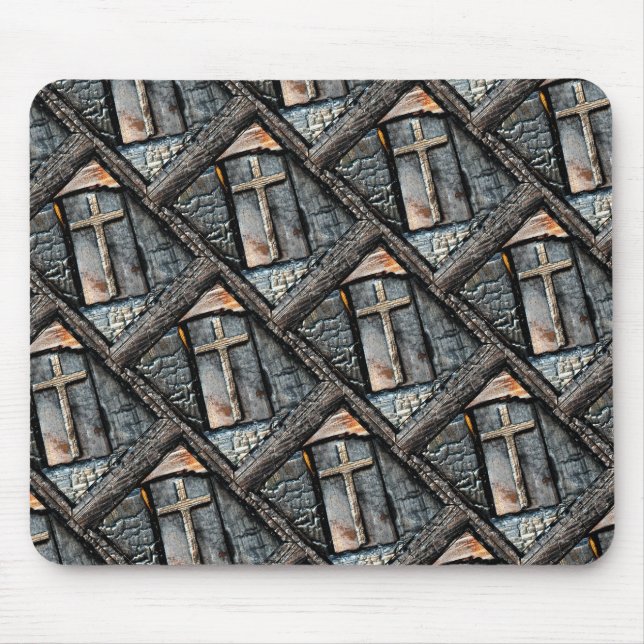 Alfombrilla De Ratón Cruz de Protección (Frente)