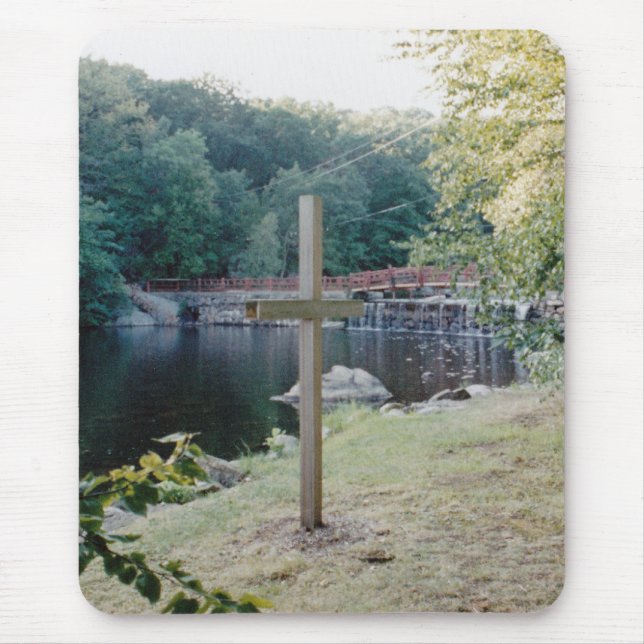 Alfombrilla De Ratón Cruz de salvación (Frente)