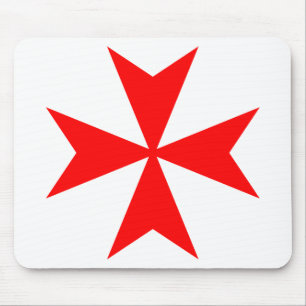 Alfombrilla De Ratón Cruz maltesa