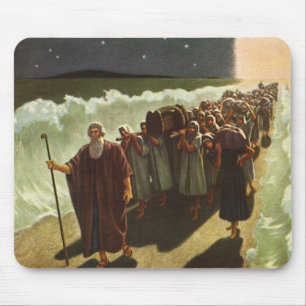 Alfombrilla De Ratón Cruzamiento del Mar Rojo de Moisés, Religión Vinta