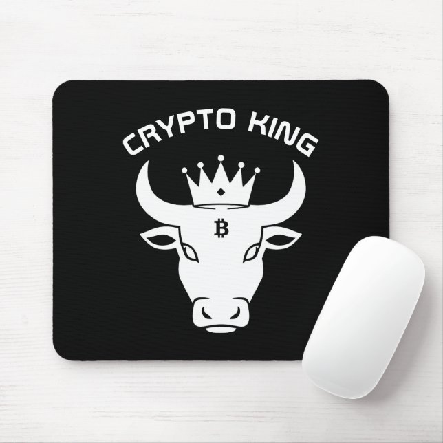 Alfombrilla De Ratón Crypto King (Con ratón)