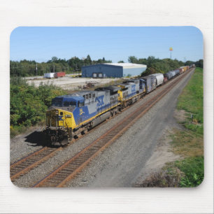 Alfombrilla De Ratón CSX 54 lidera el CSX Q351 de Westbound