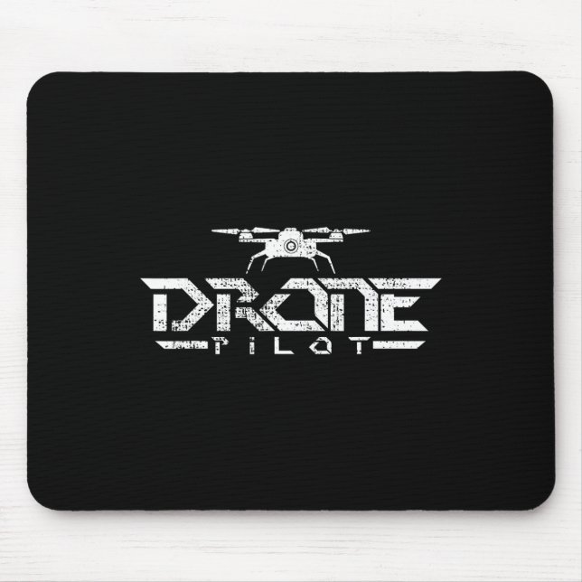 Alfombrilla De Ratón Cuadcopter de regalo de drones (Frente)