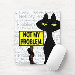 Alfombrilla De Ratón Cuaderno Divertido Mal Boogie - No Es Mi Problema