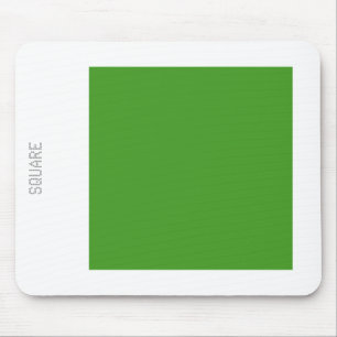 Alfombrilla De Ratón Cuadrado: aguacate verde y blanco