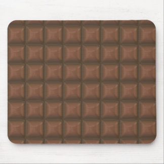 Alfombrilla De Ratón cuadrados del chocolate
