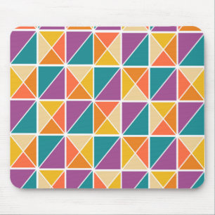 Alfombrilla De Ratón Cuadrados en triángulos
