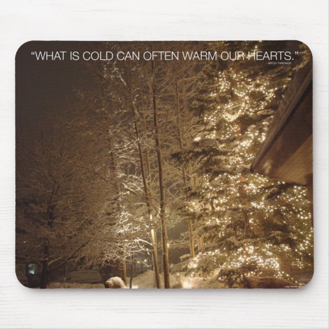 Alfombrilla De Ratón cuál es frío (Frente)