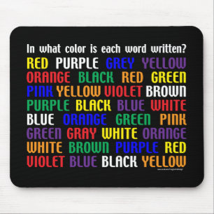 Alfombrilla De Ratón ¿Cuál es mi color?