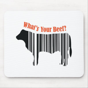 Alfombrilla De Ratón ¿Cuál es su carne de vaca?