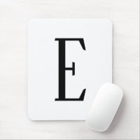 Cualquier letra | Colores en blanco y negro o mare