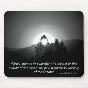 Alfombrilla De Ratón Cuando admiro la maravilla...