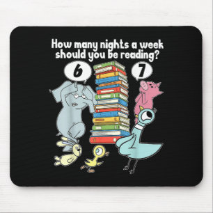 Alfombrilla De Ratón Cuántas Noches a la Semana Deberías Estar Leyendo_